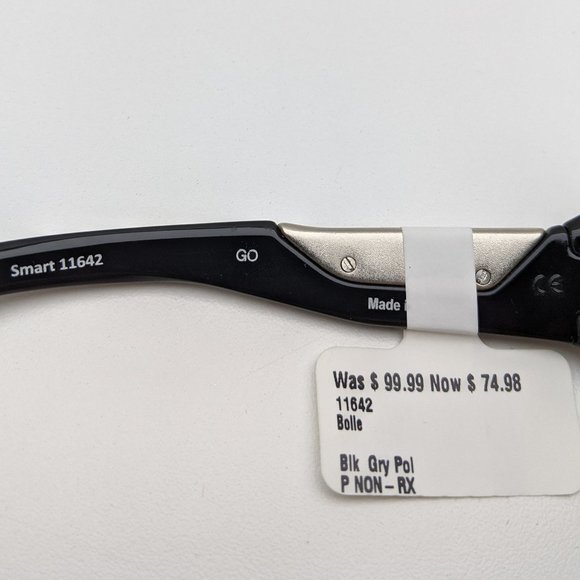 🕶️Made in Italy! Bolle Smart 11642 Polarized Sunglasses /VA1🕶️ - Picture 4 of 10